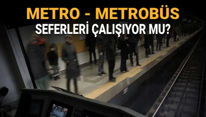 İstanbul'da Metro ve Metrobüs Çalışmaları: Bugün Durum Nedir?