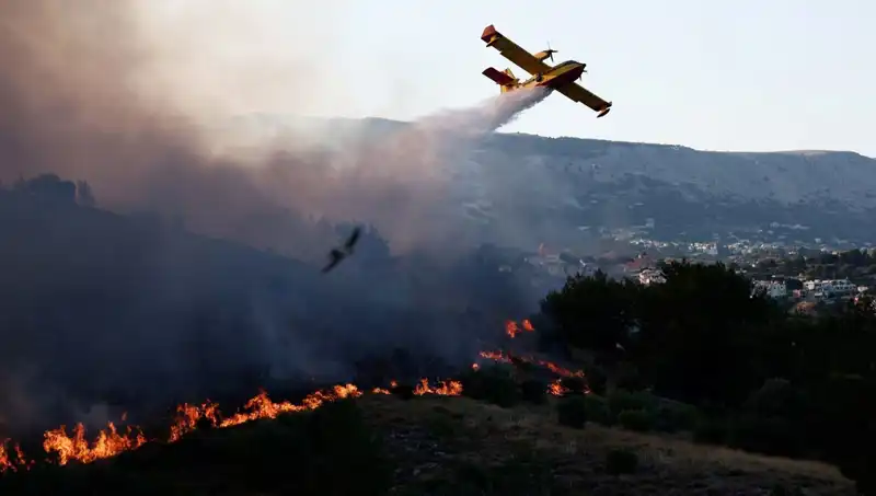 Sakız Adası'ndaki Orman Yangını: Kontrol Altına Alındı, Ama Zarar Büyük!