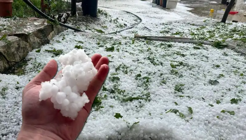 Haziran Ayında Dolu Yağışı: Şehirler Beyaza Büründü!