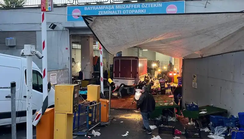 Biber Gazı Pazar Yerini Zora Soktu: Kalabalık Dağıldı