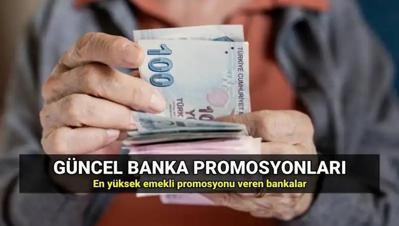 2025'te En Yüksek Emekli Promosyonu Veren Bankalar Hangileri?