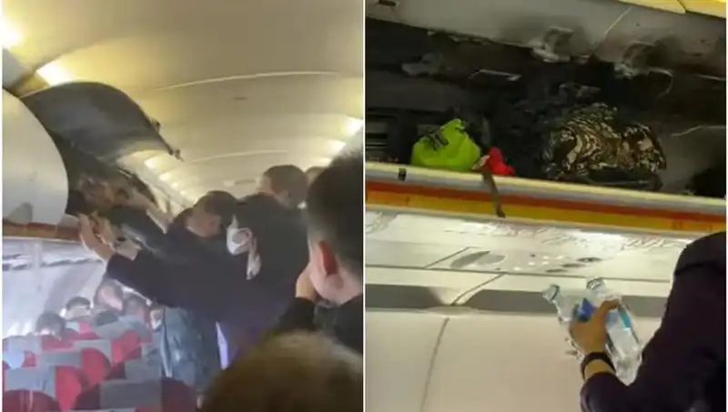 Çin Hong Kong Uçağında Çıkan Yangın: 168 Yolcu Hayatta Kalmayı Başardı