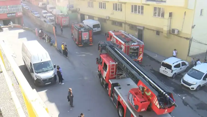 İstanbul'da Tekstil Atölyesinde Patlayan Yangın, Şehirde Endişe Yarattı