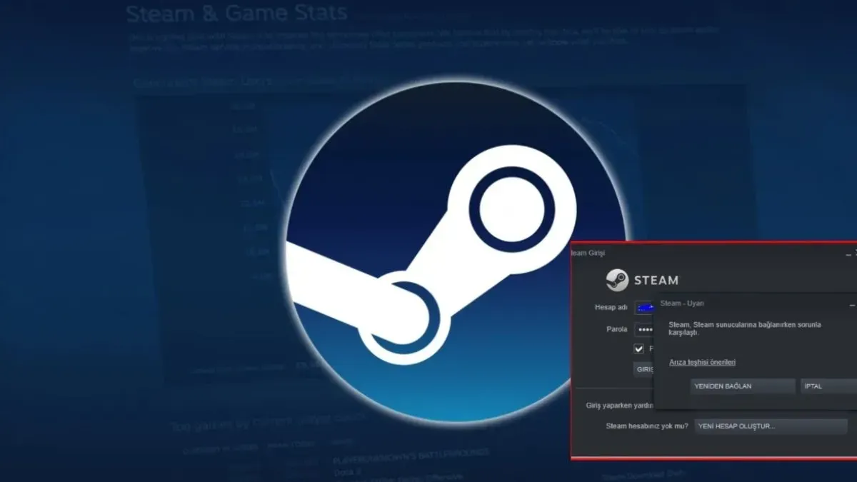 Steam Erişim Sorunu: Serverlar Çöktü Mü? 17 Ocak’ta Kullanıcılar Bağlantı Problemi Yaşıyor